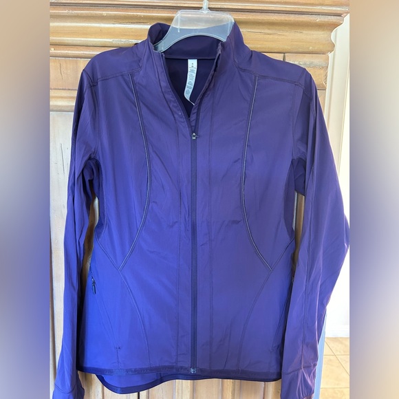 lululemon athletica Jackets & Blazers - Lululemon light weight jacket, purple, size 8, like new